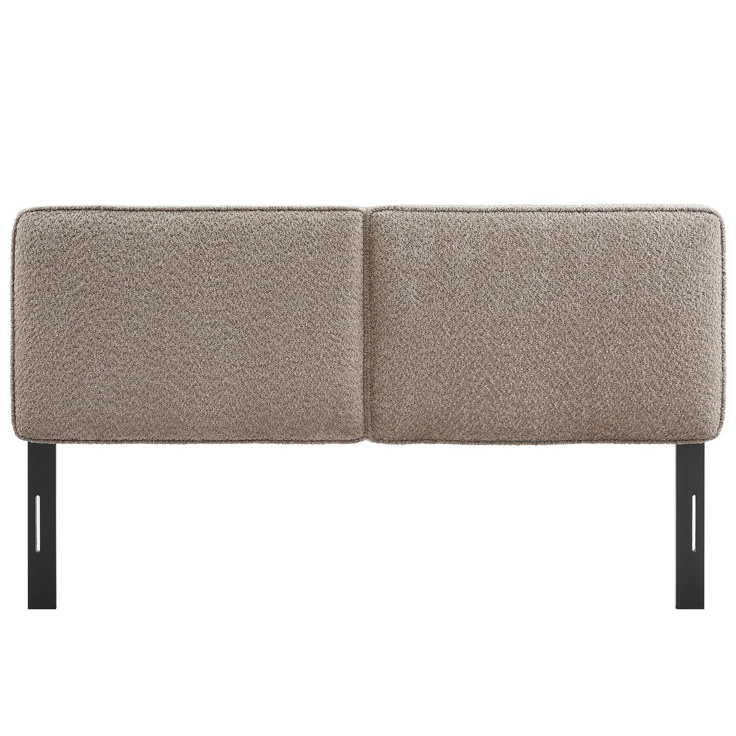 Lindee Boucle Fabric Queen Headboard by Furniture For America