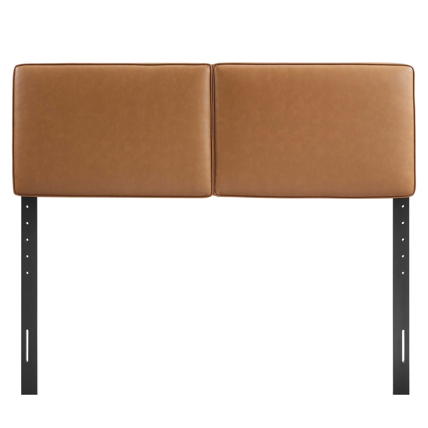 Lindee Vegan Leather King Headboard by Furniture For America