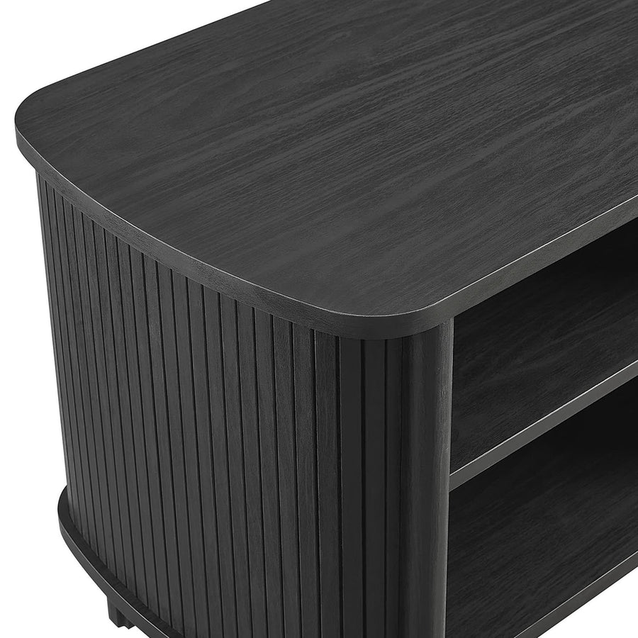 Marlon Open Nightstand in Black