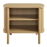 Marlon Open Nightstand in Oak