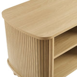 Marlon Open Nightstand in Oak