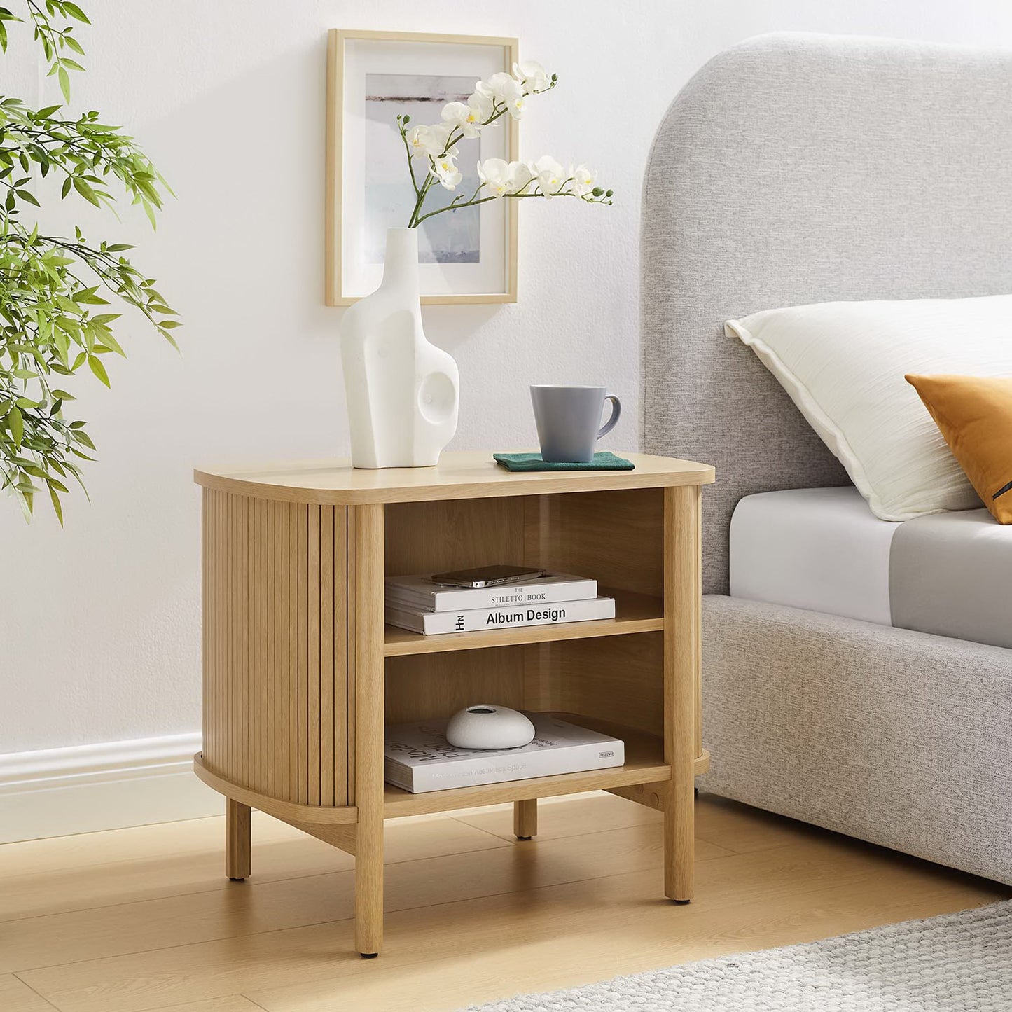 Cadence Open Nightstand by Furniture For America