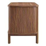 Marlon Open Nightstand in Walnut