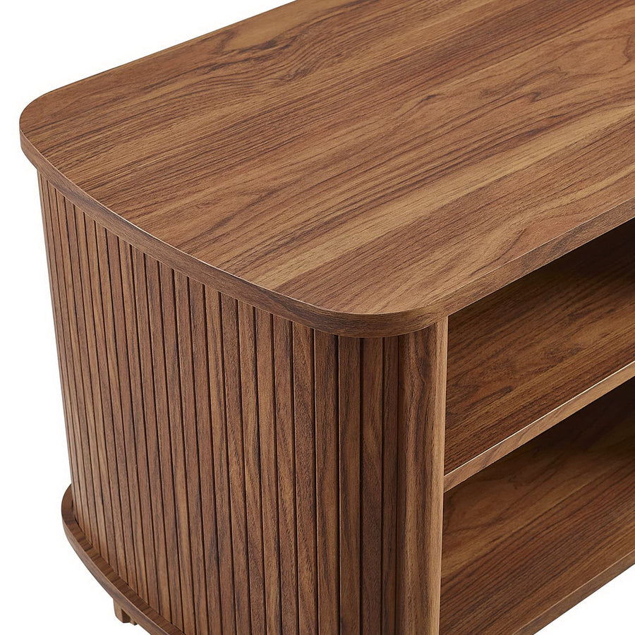 Marlon Open Nightstand in Walnut