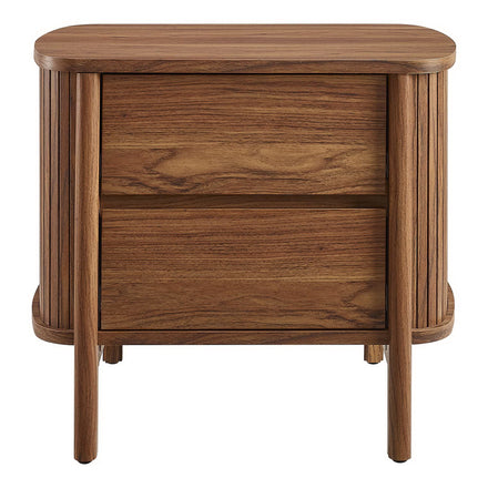 Cadence 2-Drawer Nightstand in Walnut