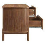 Marlon 2-Drawer Nightstand in Walnut