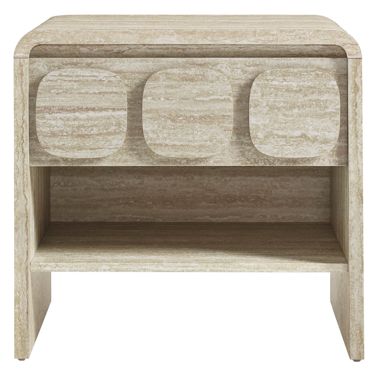 Toscana 1-Drawer Nightstand by Furniture For America