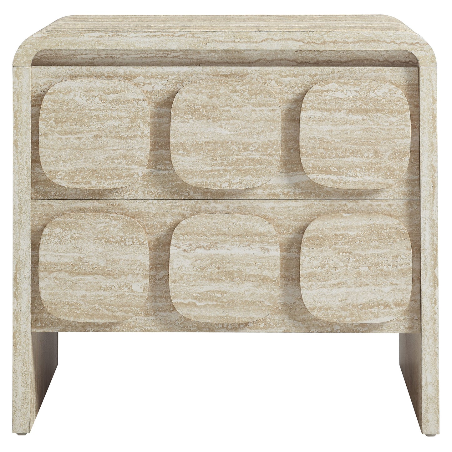 Toscana 2-Drawer Nightstand by Furniture For America