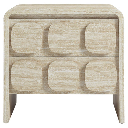 Toscana 2-Drawer Nightstand by Furniture For America