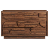 Sedge 6-Drawer Dresser in Walnut