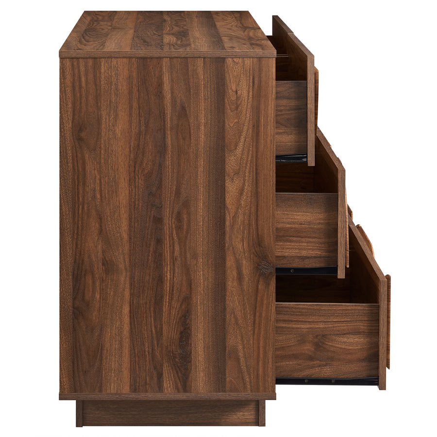 Sedge 6-Drawer Dresser in Walnut