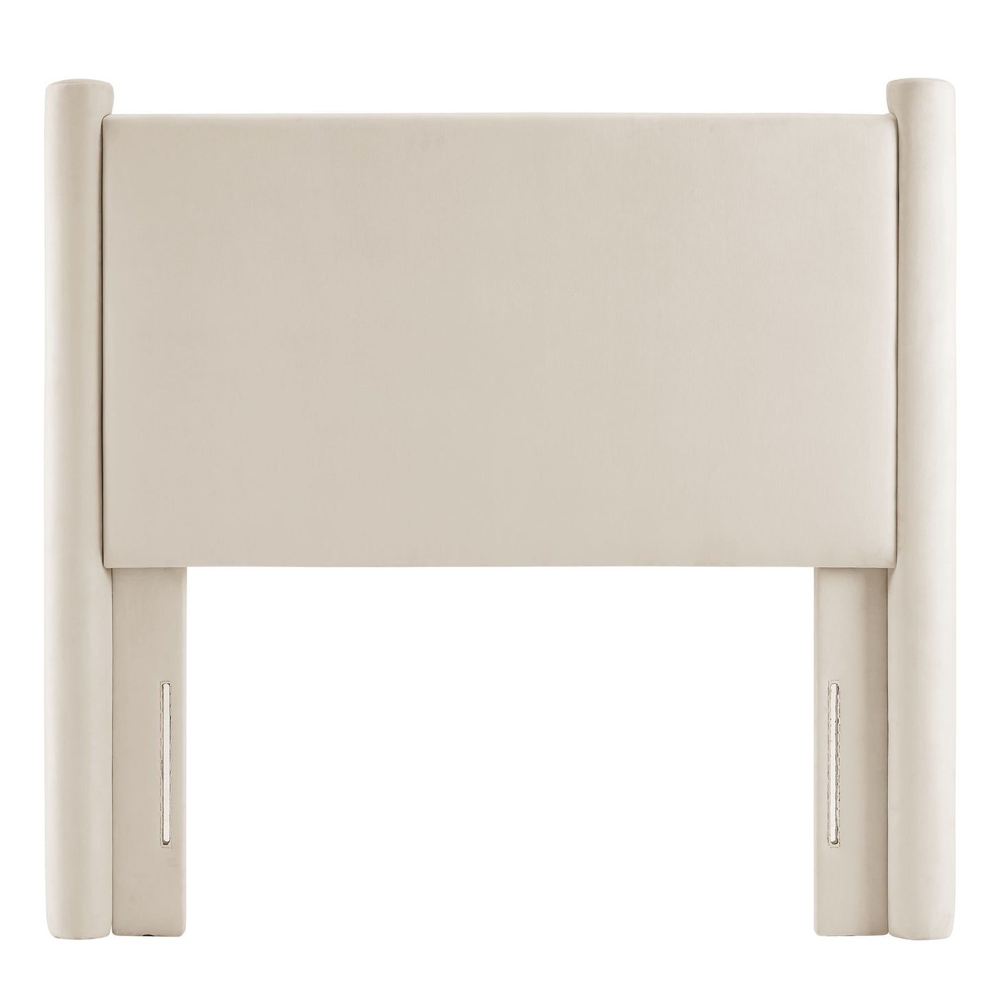 Rael Performance Velvet Twin Headboard by Furniture For America
