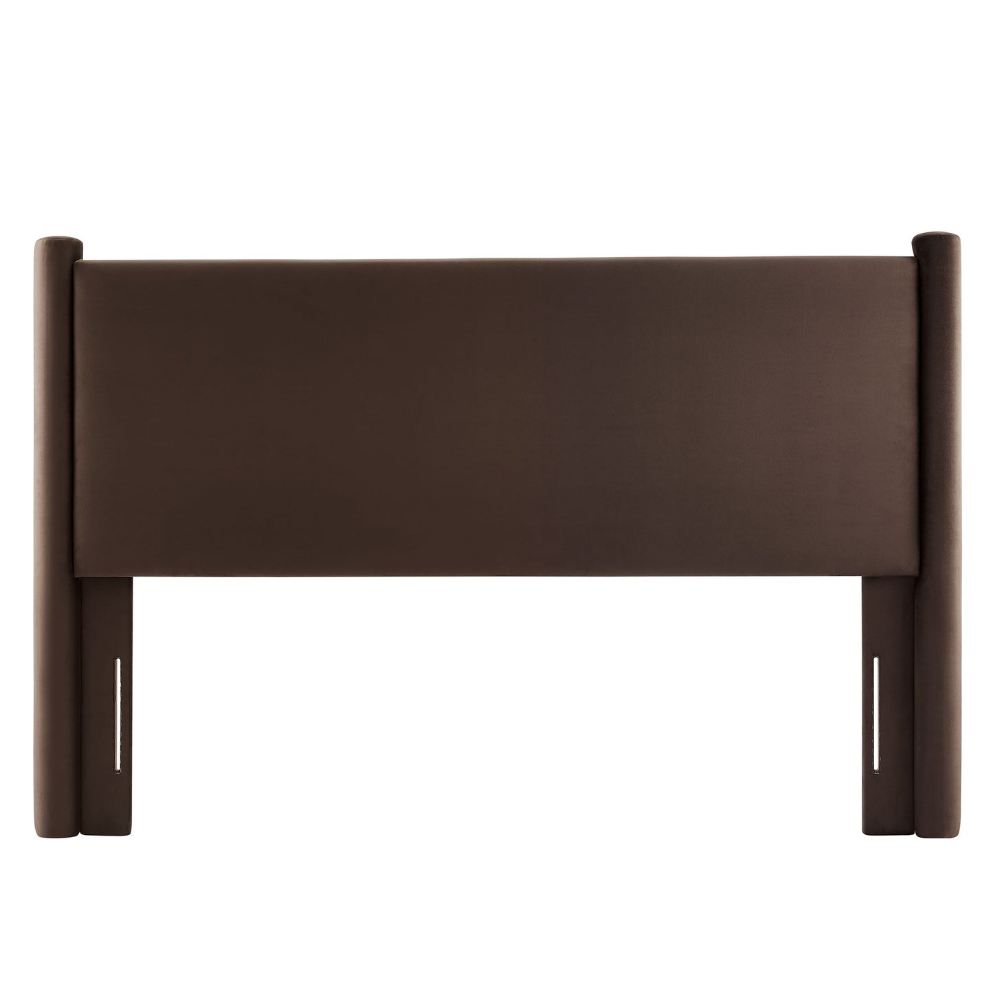 Rael Performance Velvet King Headboard by Furniture For America