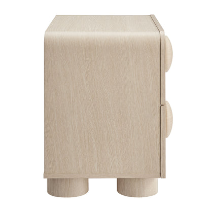 Sonnet 2-Drawer Nightstand by Furniture For America