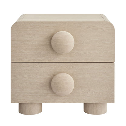 Sonnet 2-Drawer Nightstand by Furniture For America