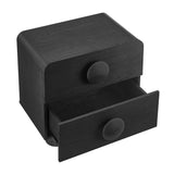 Pinot 2-Drawer Nightstand in Black