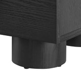 Pinot 2-Drawer Nightstand in Black