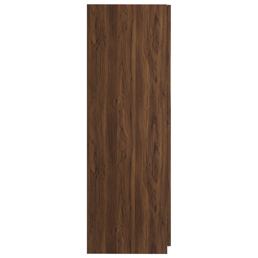 Vera 2-Door Wardrobe Closet in Walnut