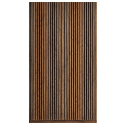 Render 2-Door Wardrobe Closet in Walnut