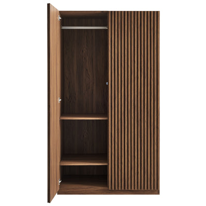 Render 2-Door Wardrobe Closet by Furniture For America