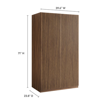 Render 2-Door Wardrobe Closet by Furniture For America