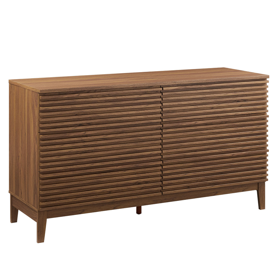 Vera 63" 6-Drawer Dresser in Walnut