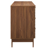 Vera 63" 6-Drawer Dresser in Walnut