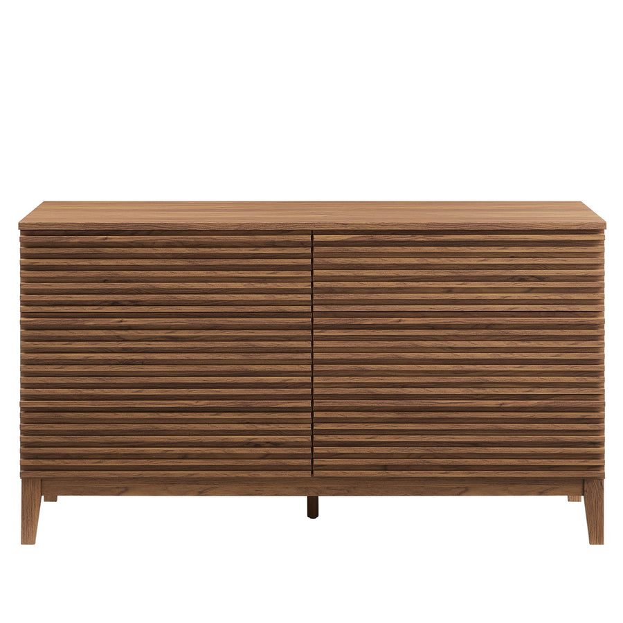 Vera 63" 6-Drawer Dresser in Walnut