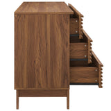 Vera 63" 6-Drawer Dresser in Walnut