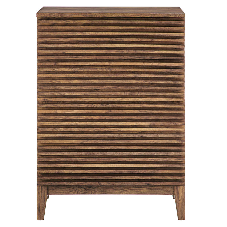 Vera 4-Drawer Chest in Walnut