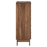 Vera 5-Drawer Chest in Walnut