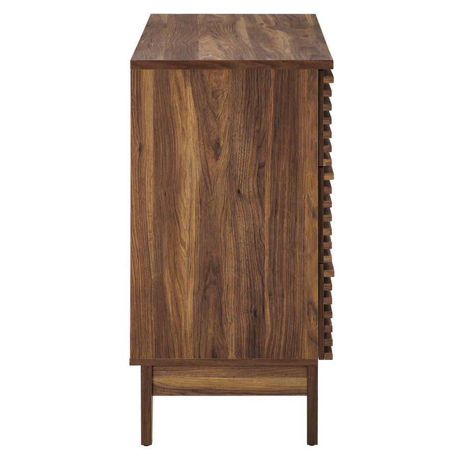 Vera 47" 6-Drawer Dresser in Walnut