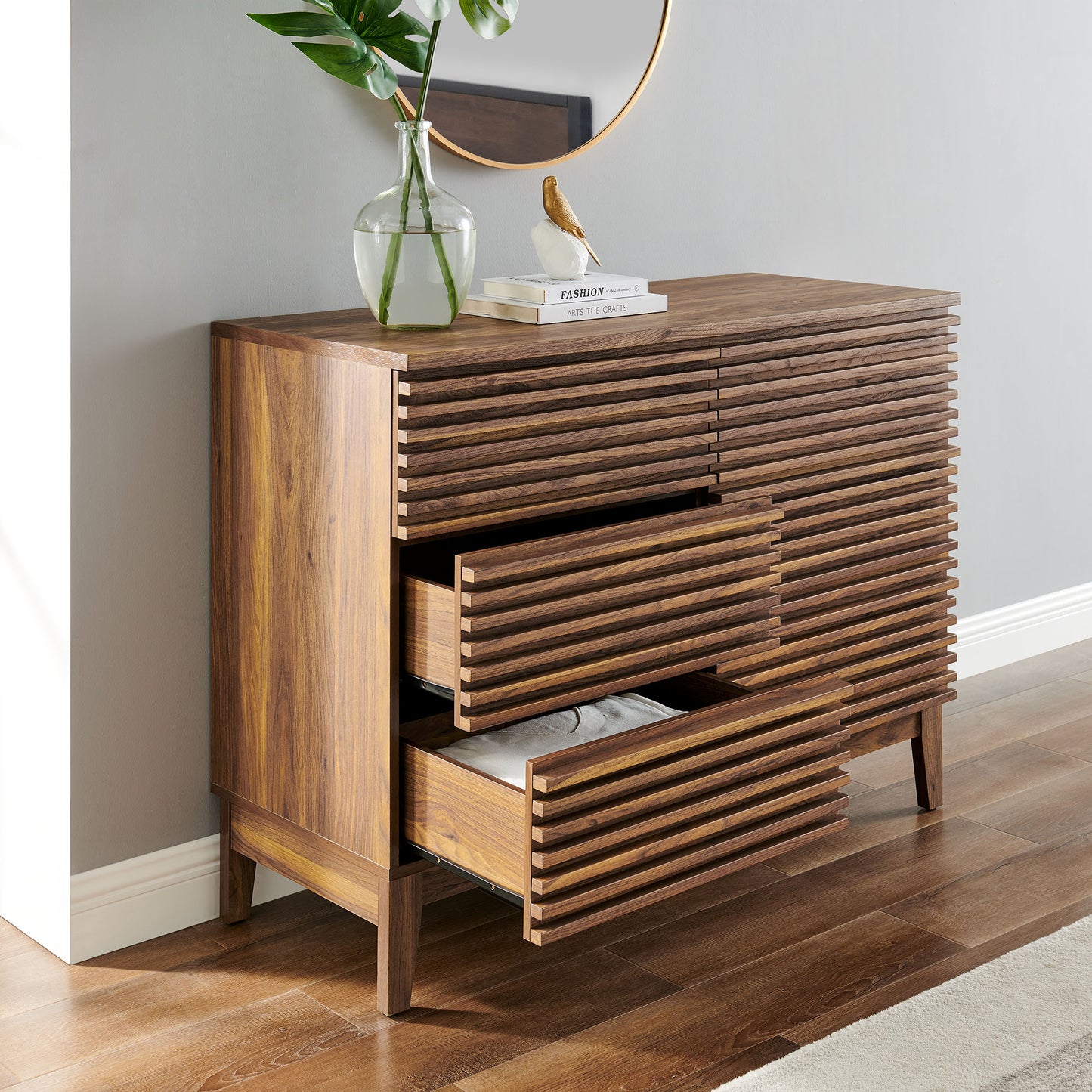 Render 47" 6-Drawer Dresser by Furniture For America
