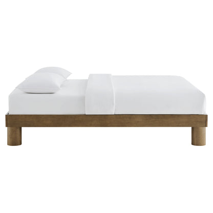 Runa Wood Queen Platform Bed by Furniture For America