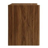 Sol Wave Nightstand in Walnut