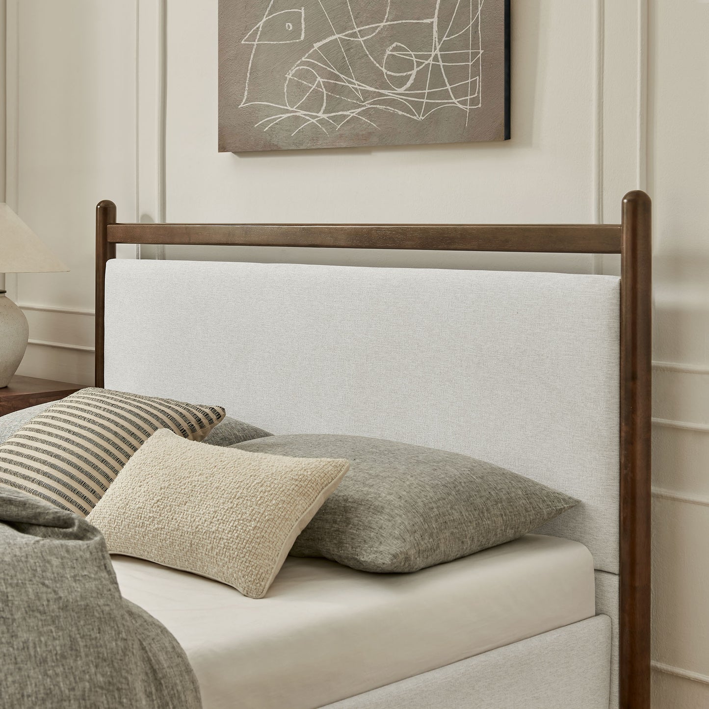 Ginny Queen Size Platform Bed Frame by Furniture for America