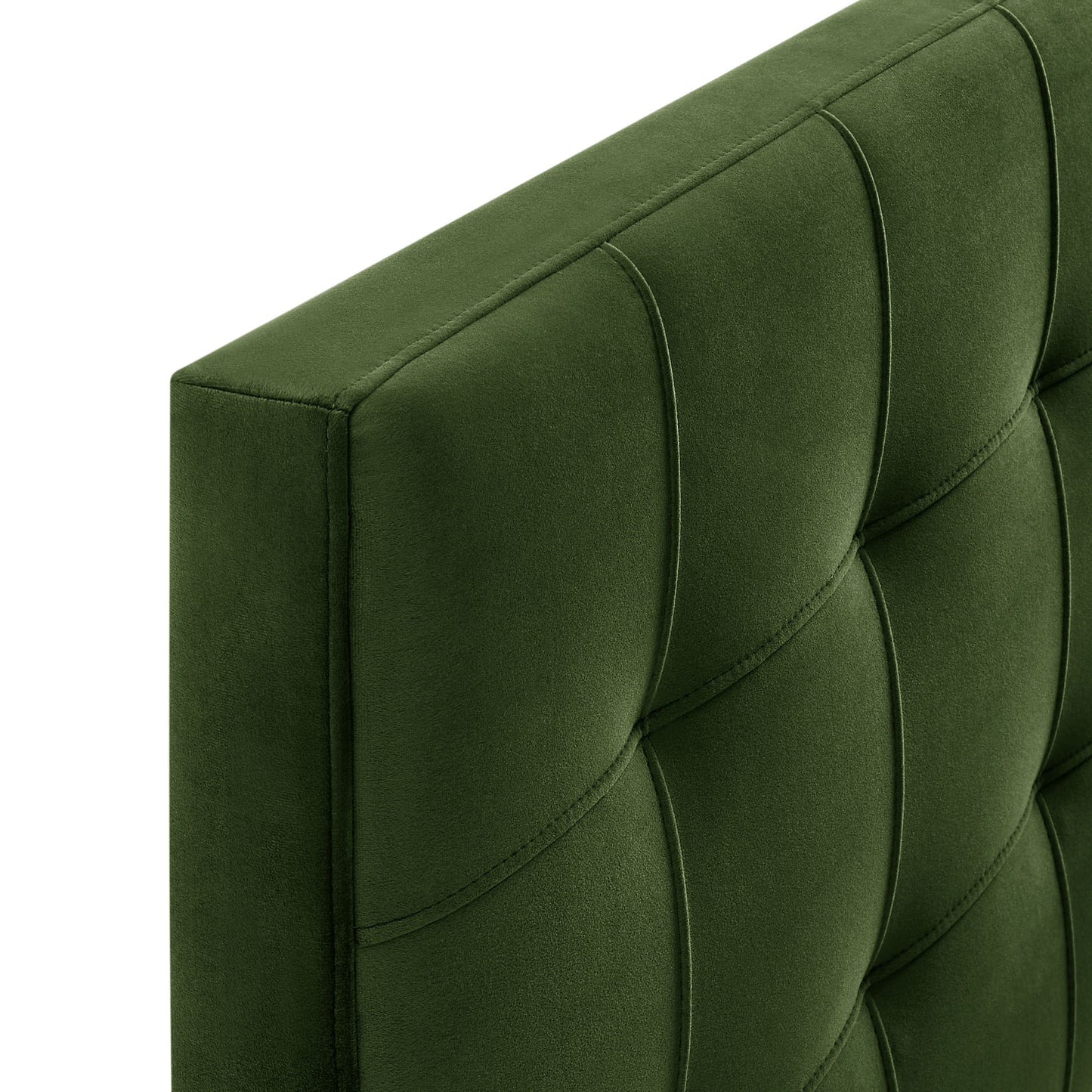 Lily Stain-Resistant Performance Velvet Queen Size Headboard by Furniture for America