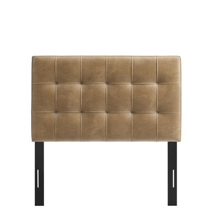 Lily Vegan Leather Twin Size Headboard by Furniture for America