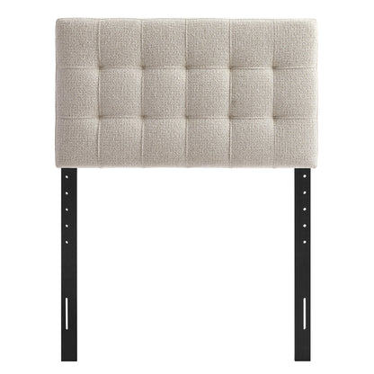 Lily Upholstered Twin Size Headboard by Furniture for America