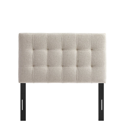 Lily Upholstered Twin Size Headboard by Furniture for America