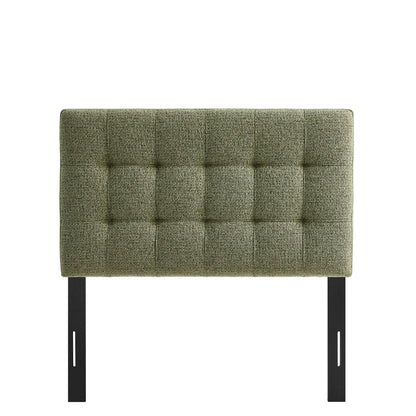 Lily Upholstered Twin Size Headboard by Furniture for America