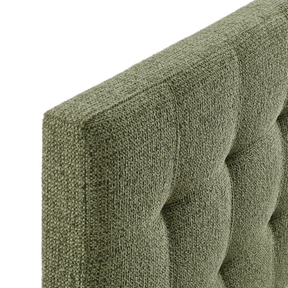 Lily Upholstered Twin Size Headboard by Furniture for America