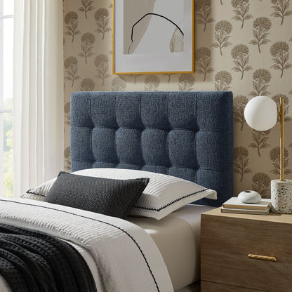 Lily Upholstered Twin Size Headboard by Furniture for America