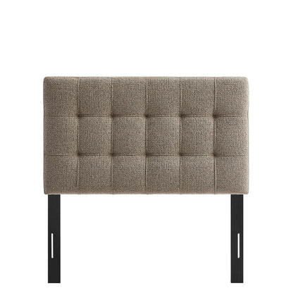 Lily Upholstered Twin Size Headboard by Furniture for America