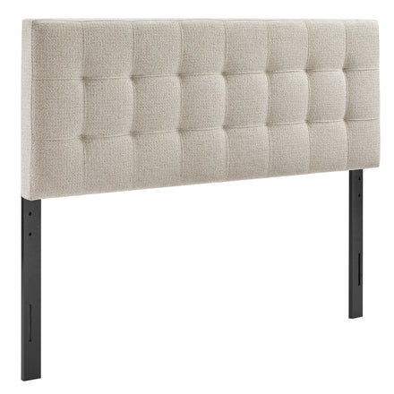 Lily Upholstered Full Size Headboard in Dove