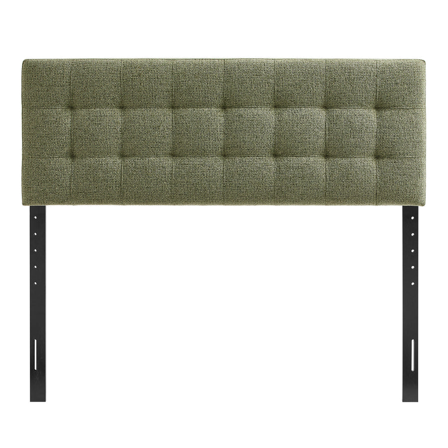 Cleo Upholstered Full Size Headboard in Leaf