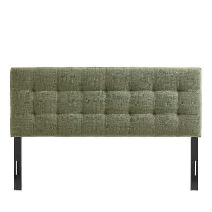 Lily Upholstered Queen Size Headboard by Furniture for America