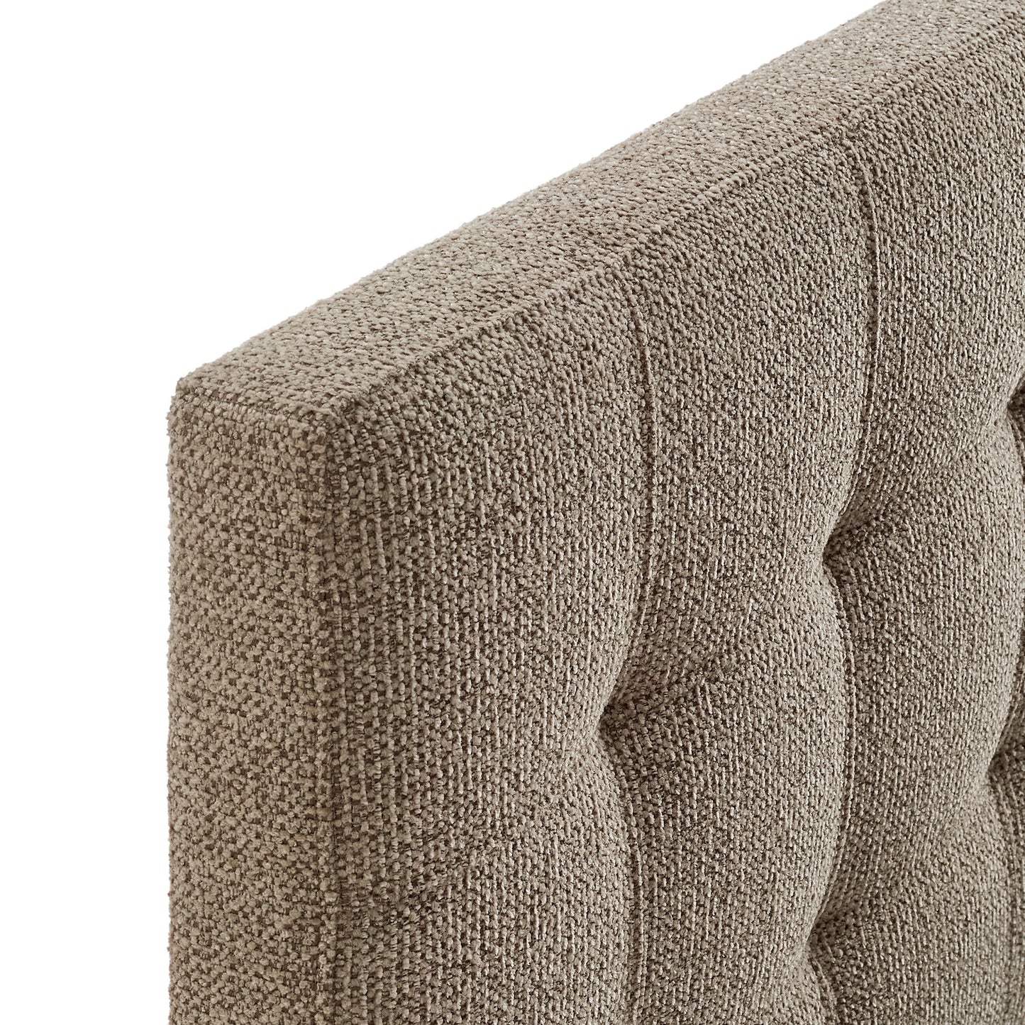Lily Upholstered King Size Headboard by Furniture for America