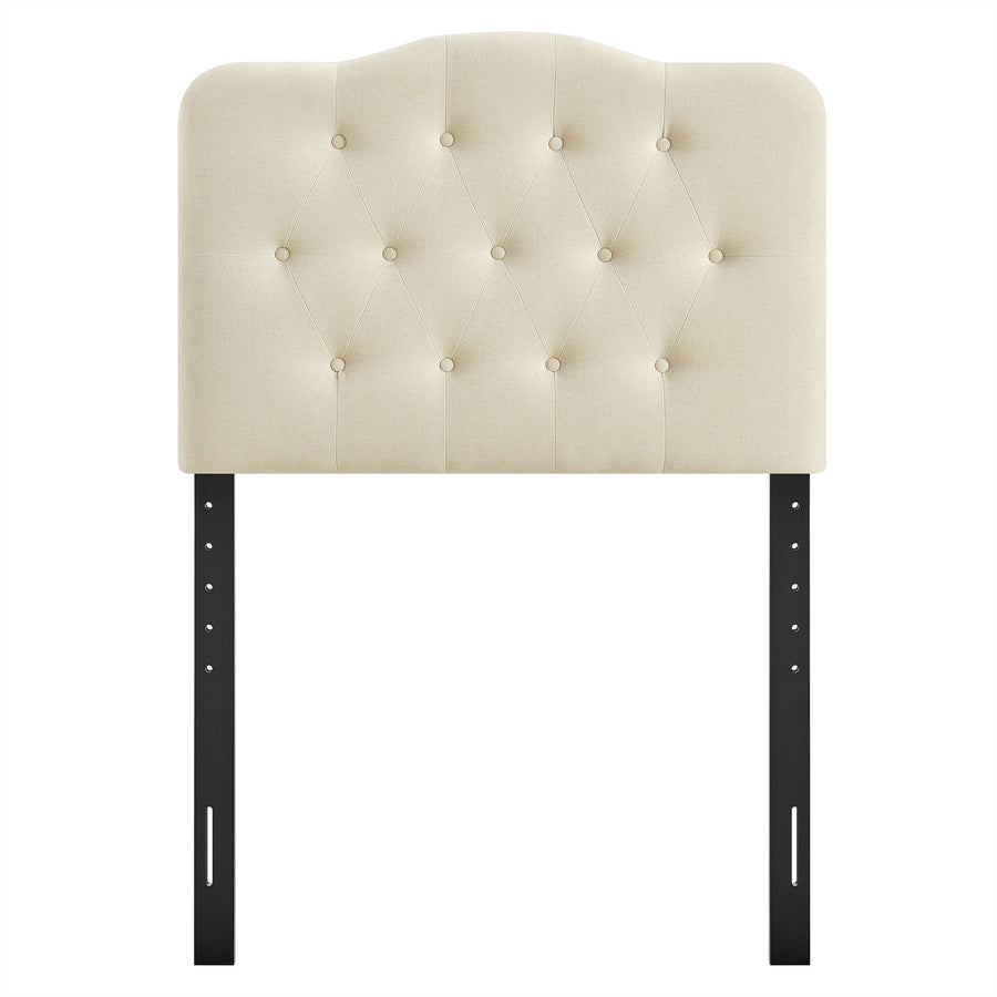 Sage Premium Linen Blend Twin Headboard in Linen