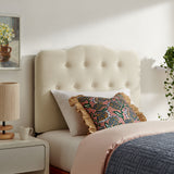 Sage Premium Linen Blend Twin Headboard in Linen